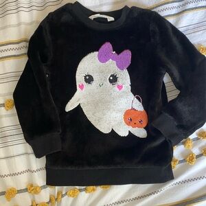 Fuzzy flip sequin sweatshirt *Halloween*